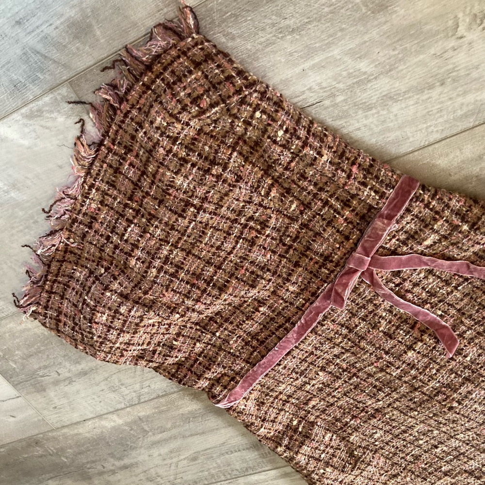 2000’s Knit Pink Tweed Dress - Small, Size 4